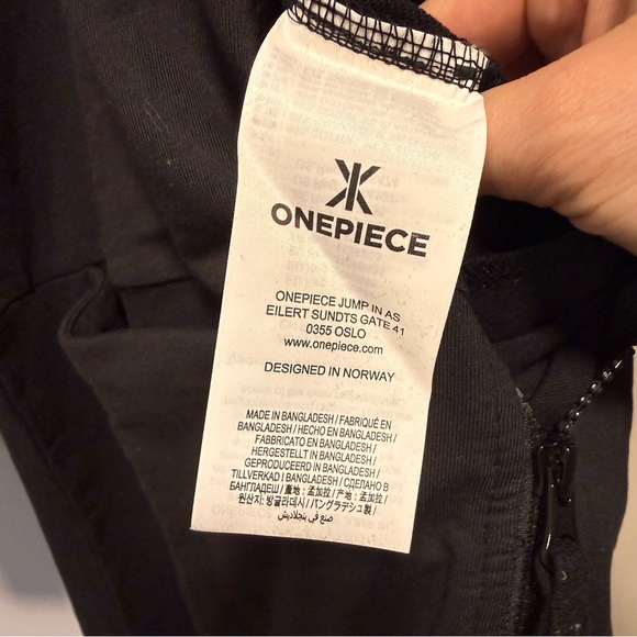 Onepiece Norway Slim Fit Black Jumpsuit - Unisex Size XS - Picture 7 of 9